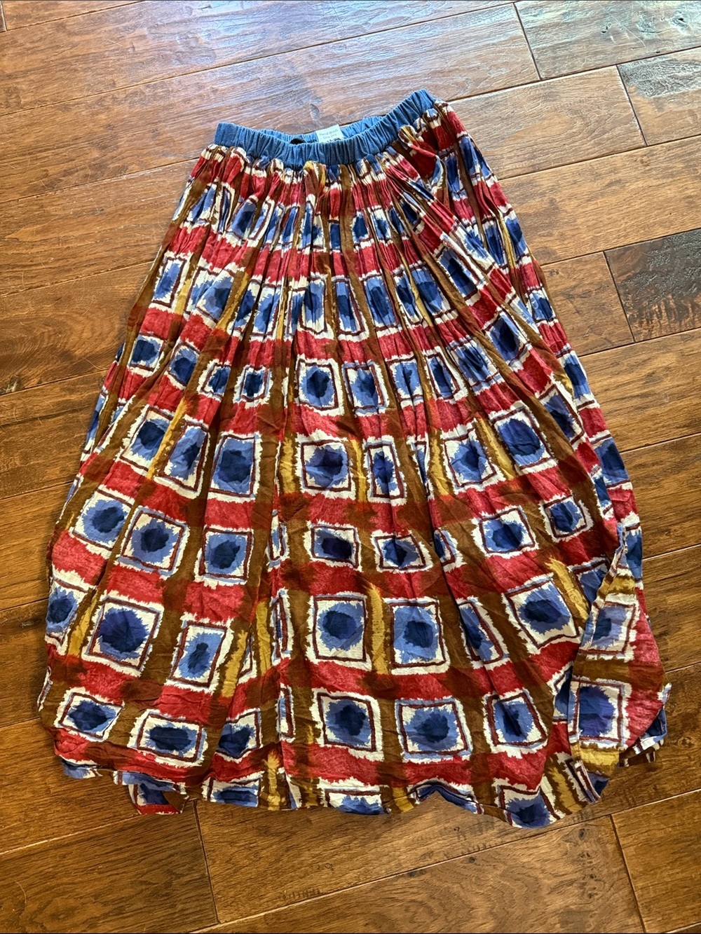 Boho midi skirt. One sz fits most